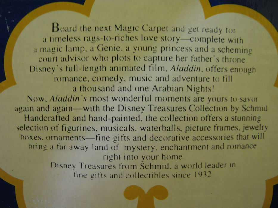Disney's Aladdin Music Box Schmid