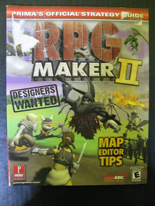 RPG Maker II Prima's Official Strategy Guide