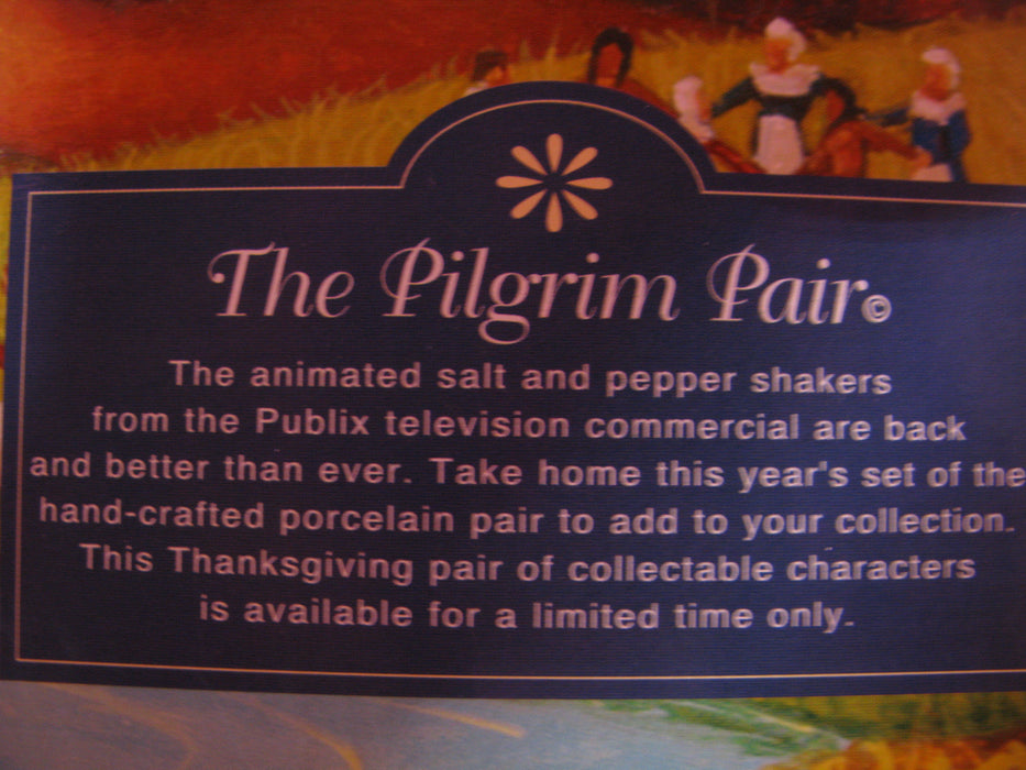 The Pilgrim Pair-Collectible Salt and Pepper Shakers