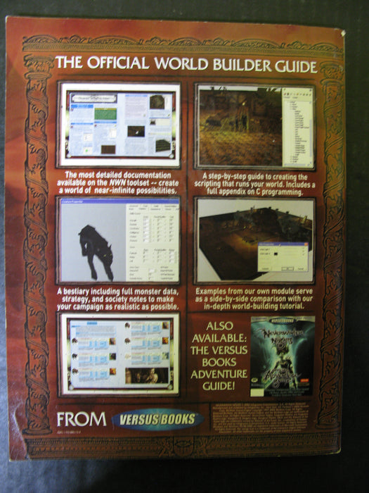 NeverWinter Nights: World Builder Guide Official Perfect Guide Versus Books Vol.41