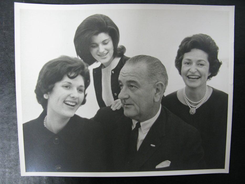 13 Vintage Photographs of John F. Kennedy, Lyndon B. Johnson, and Family