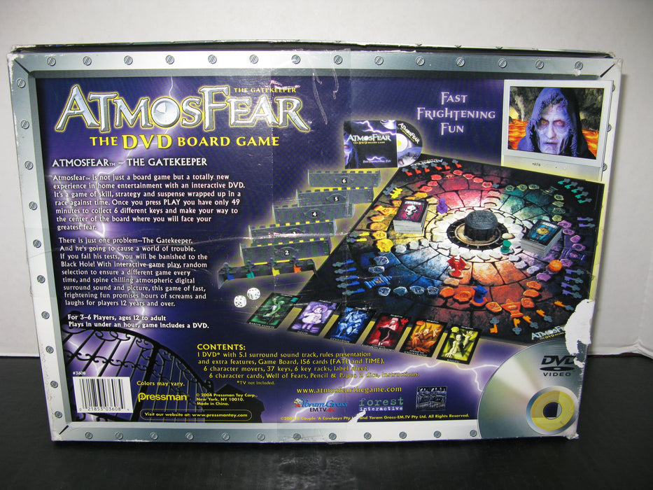 The Gatekeeper AtmosFear the DVD Board Game