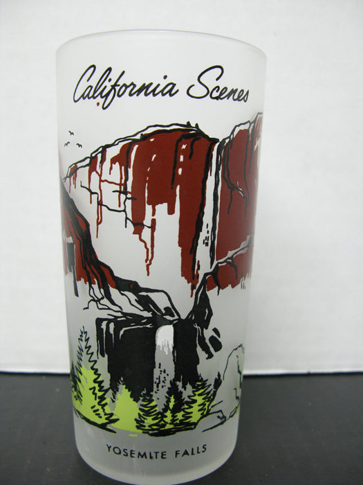 5 California Scenes Glass Cups