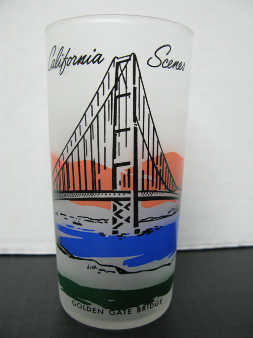 5 California Scenes Glass Cups