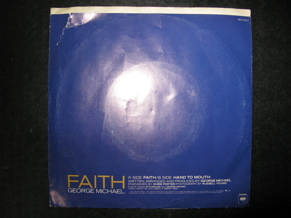 Faith George Michael Vinyl Record