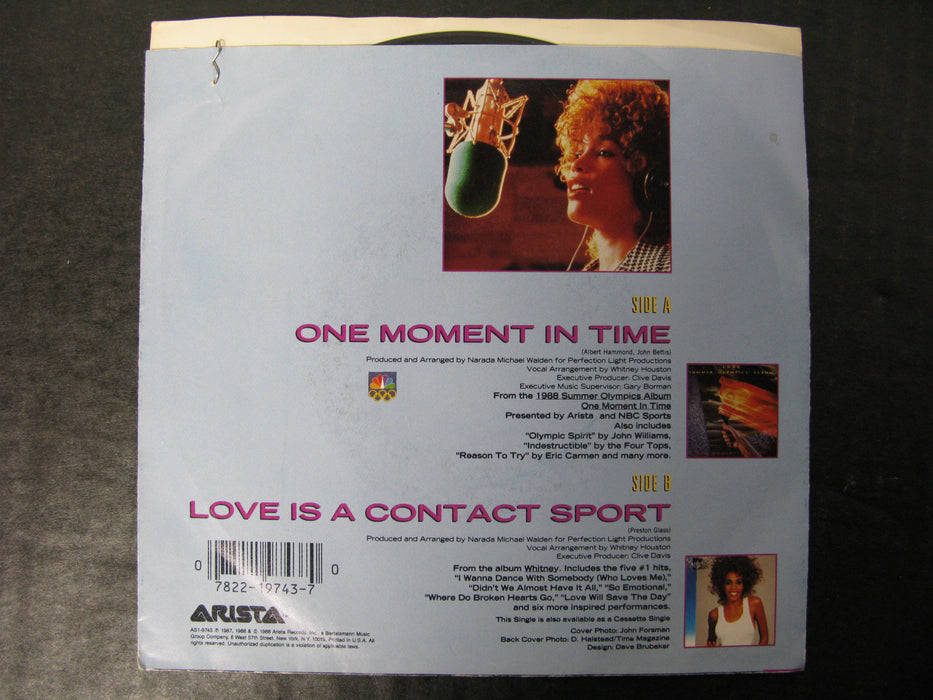 Whitney Houston - One Moment In Time Vinyl Record