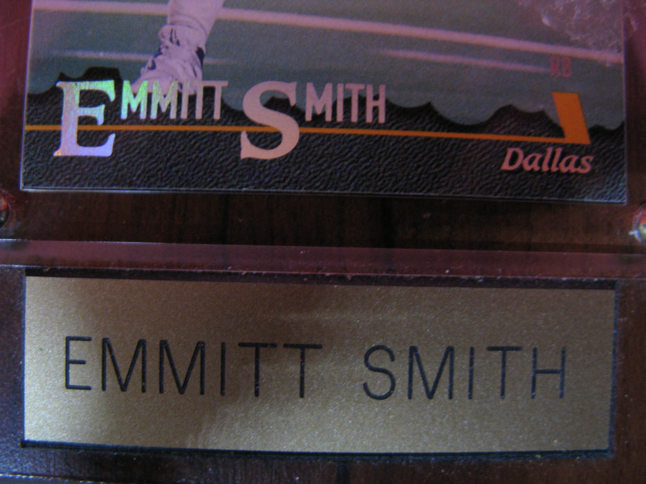 Emmitt Smith Dallas Framed Football Card