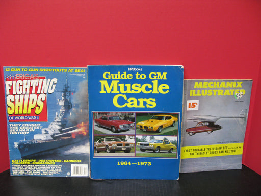 Cars and Ships Books