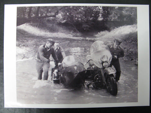 4 Vintage Motorcycle Photographs