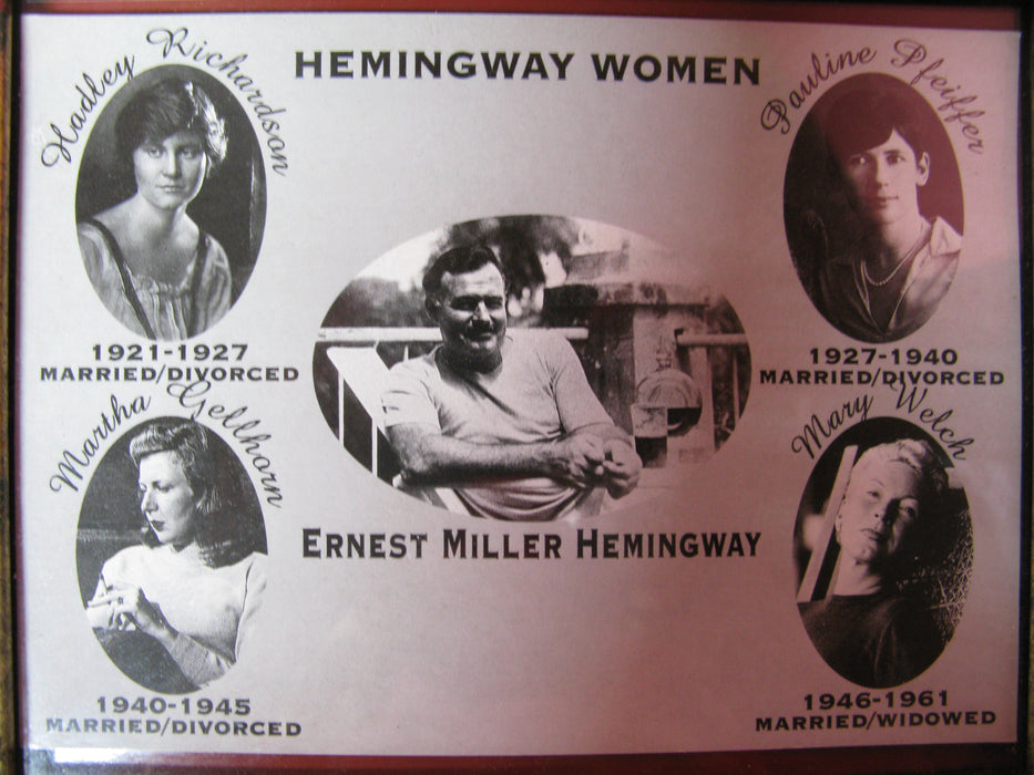 Framed Picture of "Hemingway Women"