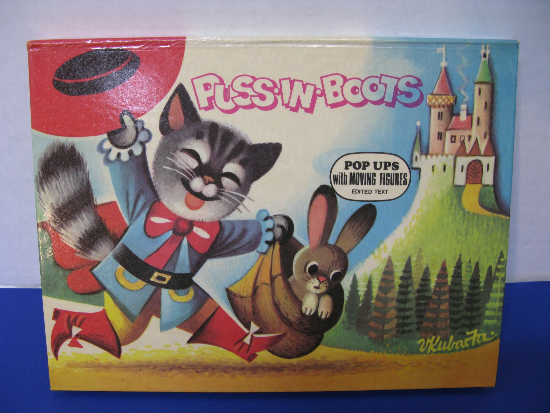 Vintage Puss-in-Boots Pop Up Book