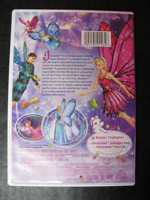 Barbie Mariposa and her Butterfly Fairy Friends Movie