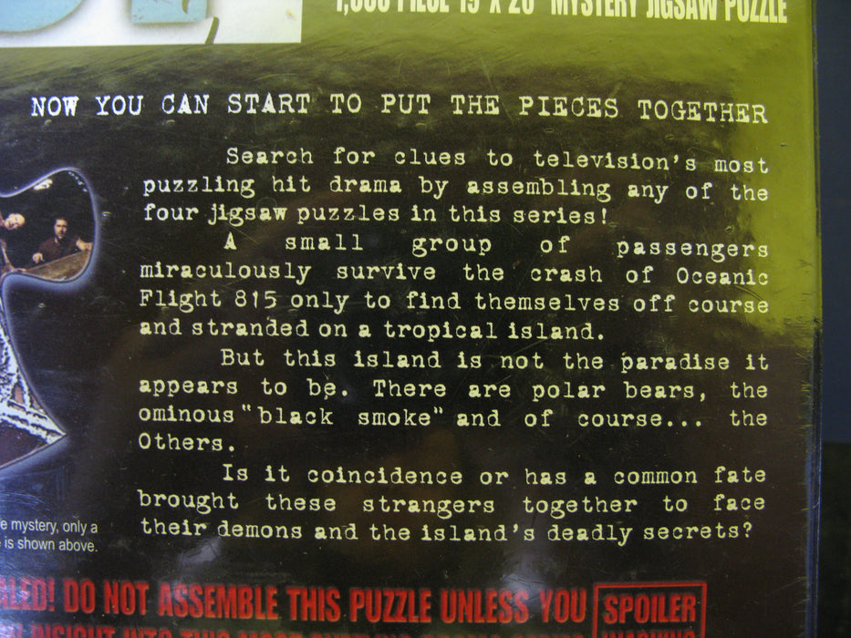 Lost #1 of 4 Mystery of the Island Jigsaw Puzzle