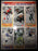 McDonald's Limited Edition 1993 NFL GameDay Collector Cards Sheet B 2 of 3