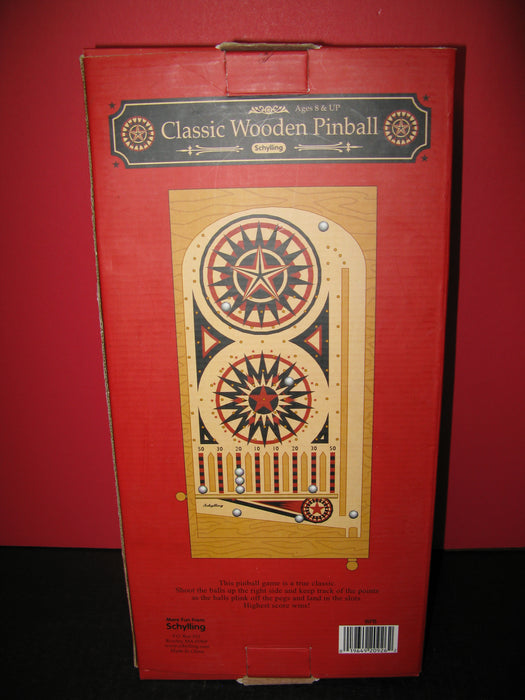 Classic Wooden Pinball Schylling