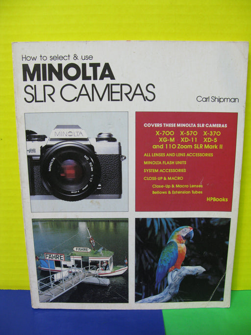 Minolta SLR Cameras Book