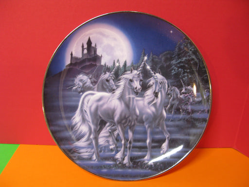 6 Unicorn Decorative Plates