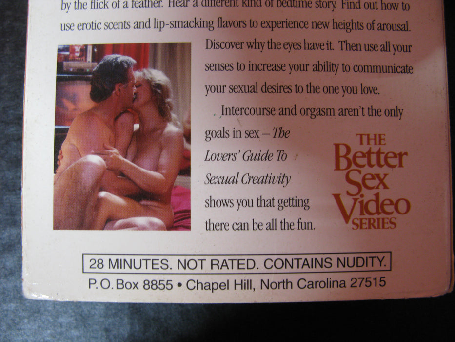 The Lovers' Guide to Sexual Creativity VHS