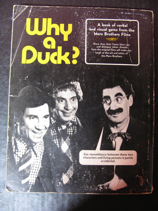 "Why a Duck? " Book