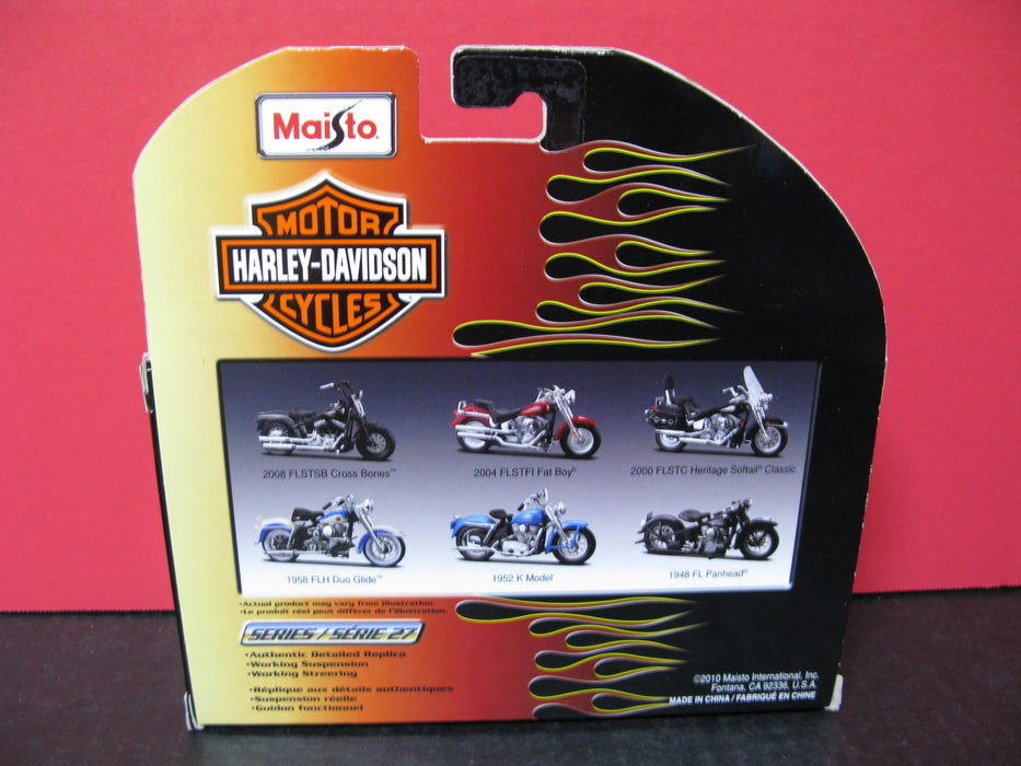 Maisto Harley-Davidson Motorcycles Series 27 1:18 Die-Cast Replica