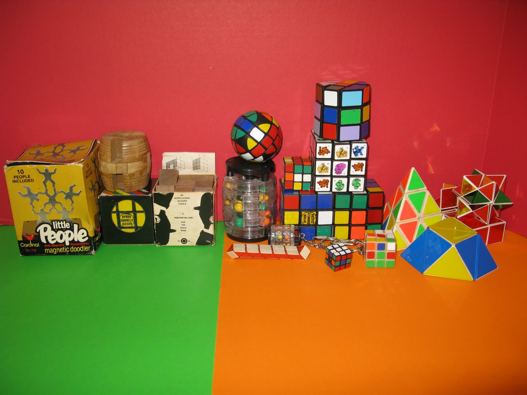 Rubik's Cubes and Trick Items