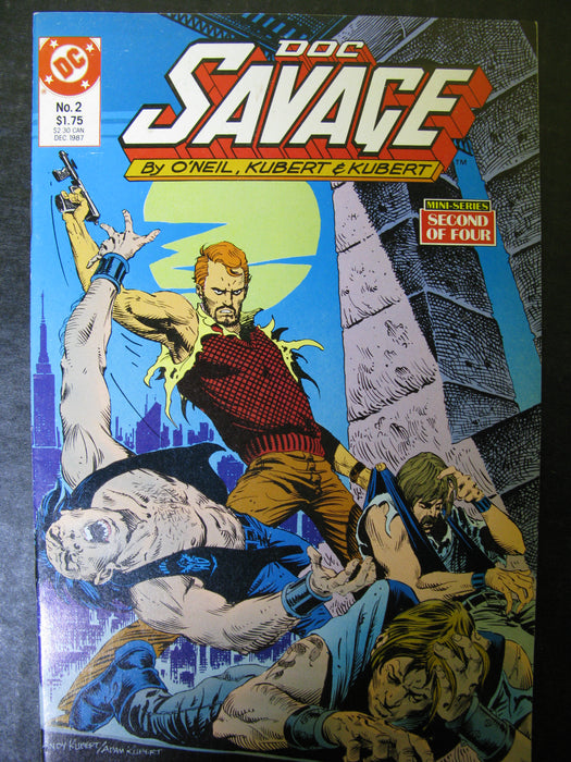 Doc Savage 2 No.2 December 1987 Mini Series Second of Four