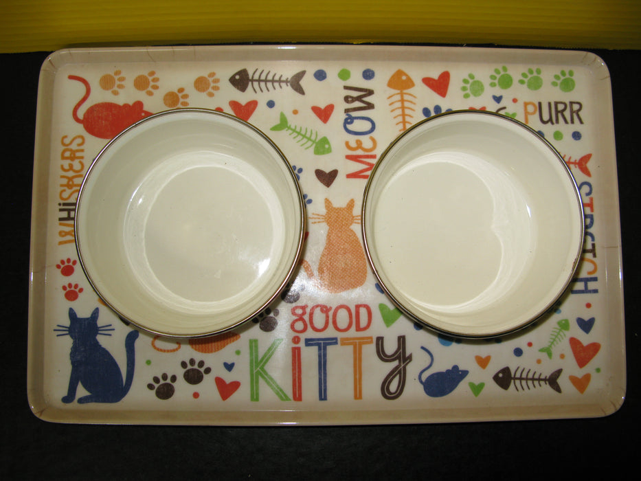 Sit-n-Stay Magnetic Tray and Bowls