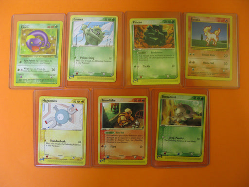 7 Pokemon Cards