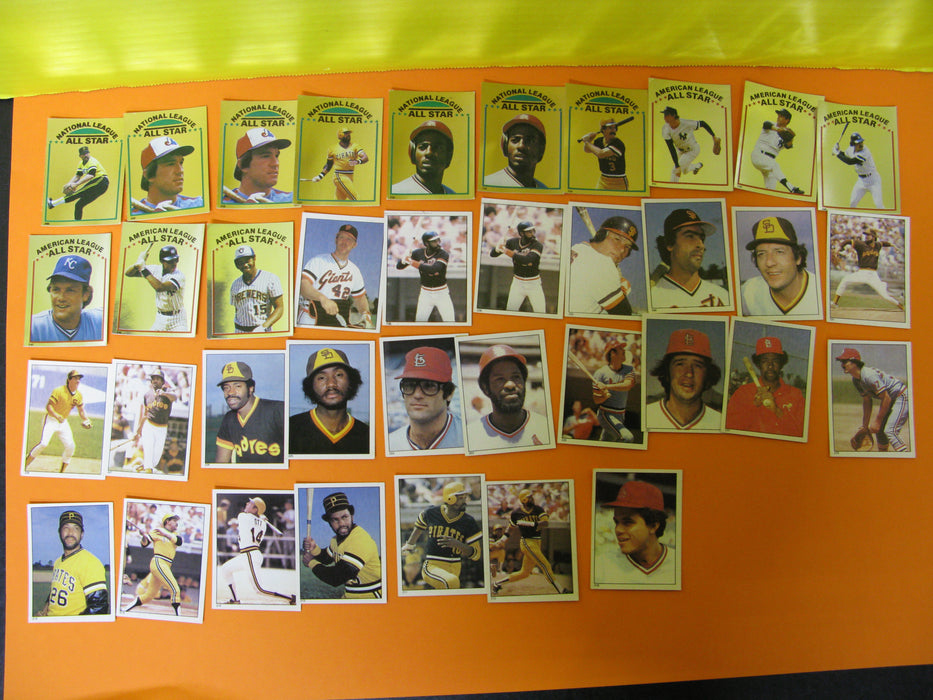 1981 Baseball Topps Stickers