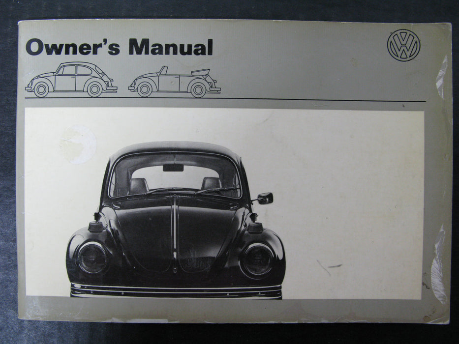 Volkswagen Owner's Manual - 1971 Models