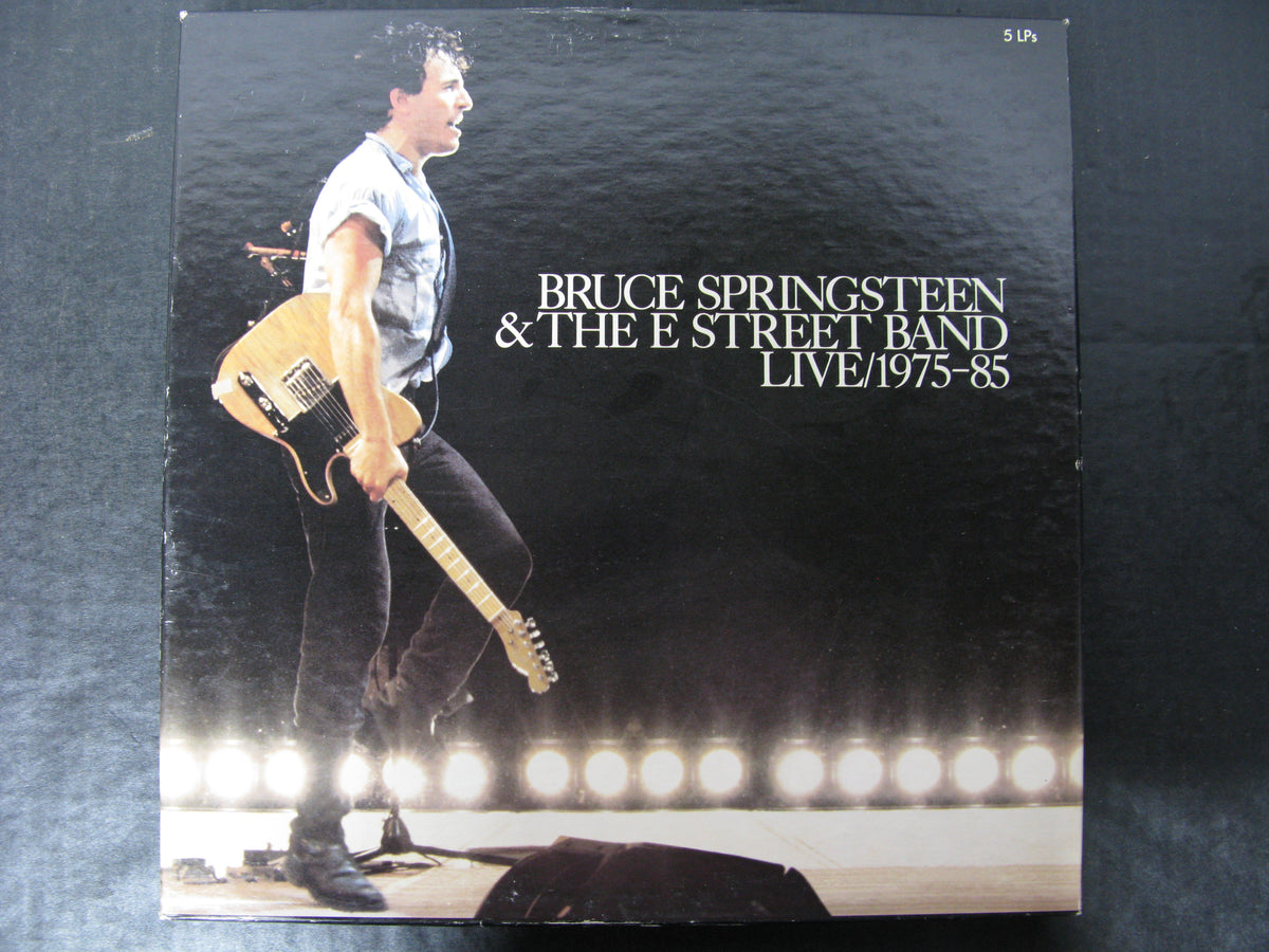 Bruce Springsteen & The E Street Band Live/1975-85 5 LPs Vinyl Records ...