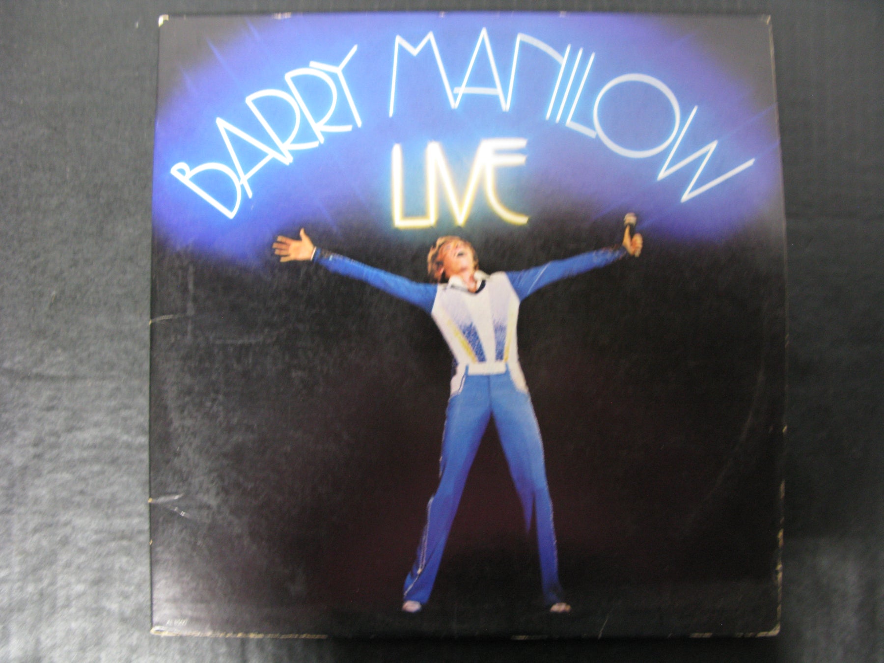 Barry Manilow Live Vinyl Record