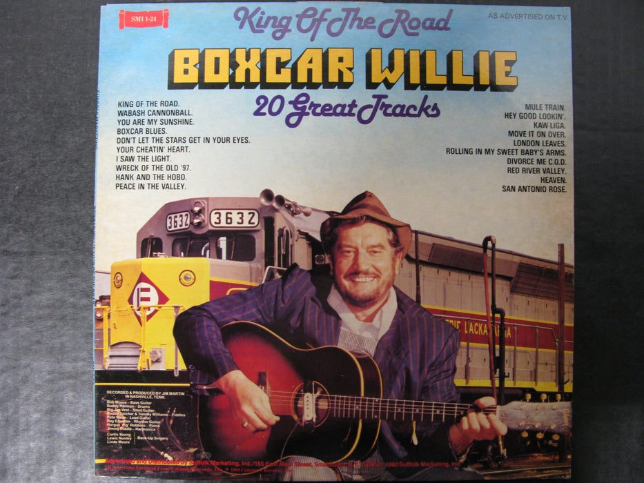 King of the Road Boxcar Willie 20 Great Tracks Vinyl Record