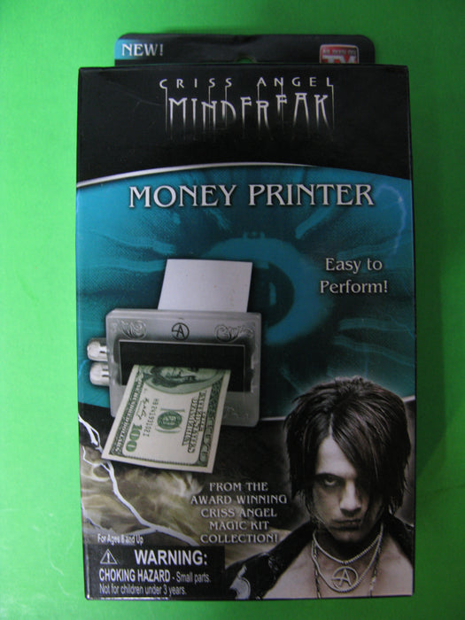 Criss Angel Mind Freak Money Printer and Penetration Pen