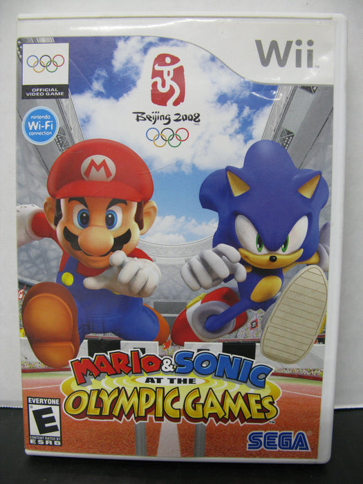 Wii Mario and Sonic at the Olympic Games