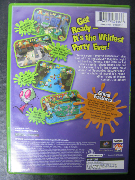 Xbox Nickelodeon Party Blast