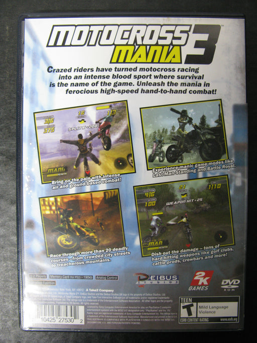 PlayStation 2 Motocross Mania 3