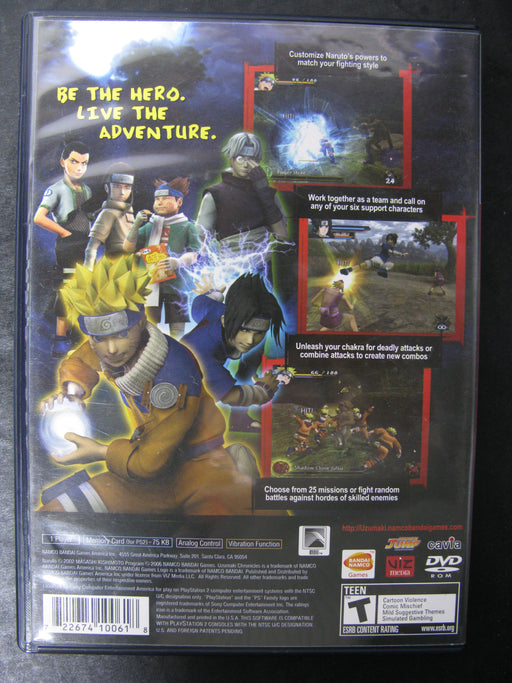 PlayStation 2 Naruto: Uzumaki Chronicles