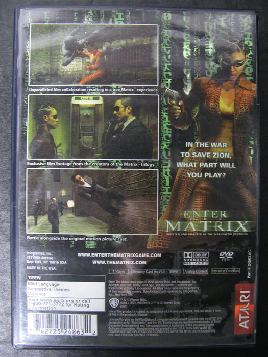 PlayStation 2 Enter the Matrix