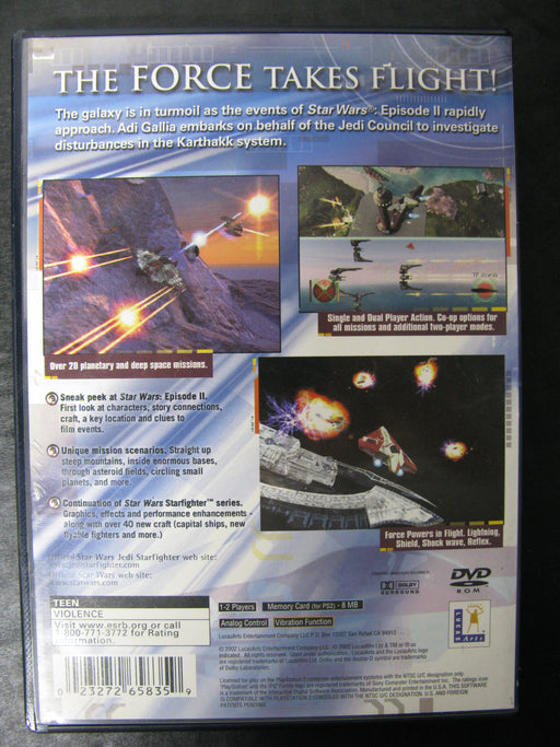PlayStation 2 Star Wars Jedi Starfighter