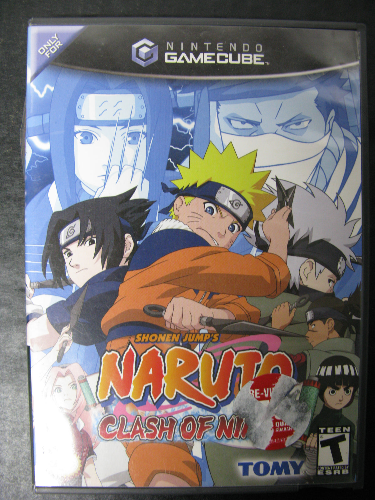 Naruto Clash of Ninja- Nintendo GameCube Game CIB Complete