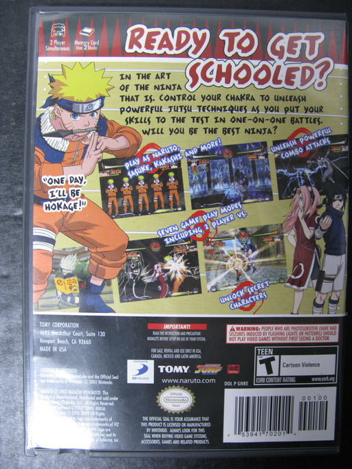 Nintendo GameCube Shonen Jump's Naruto Clash of Ninja