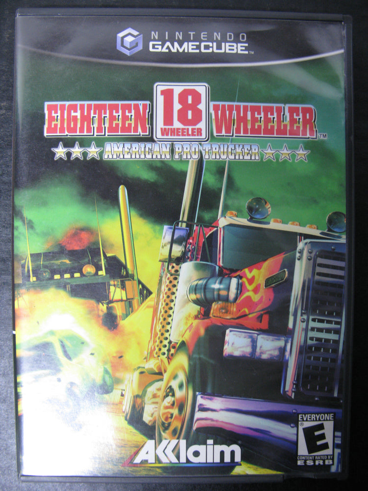 Nintendo GameCube Eighteen Wheeler American Pro Trucker