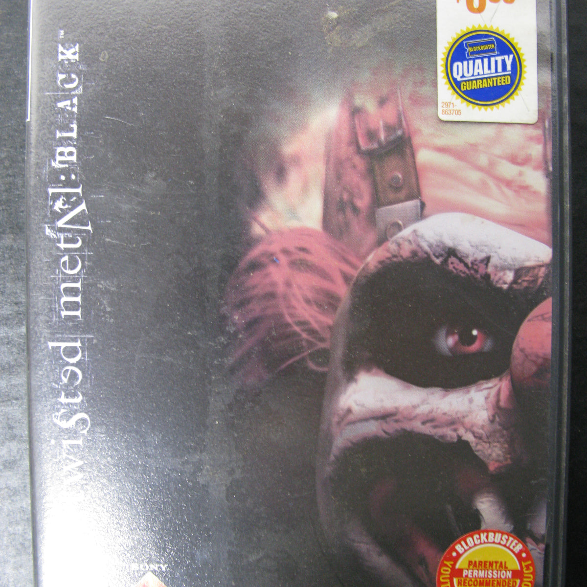 TWISTED METAL: BLACK SEMINOVO – PS2