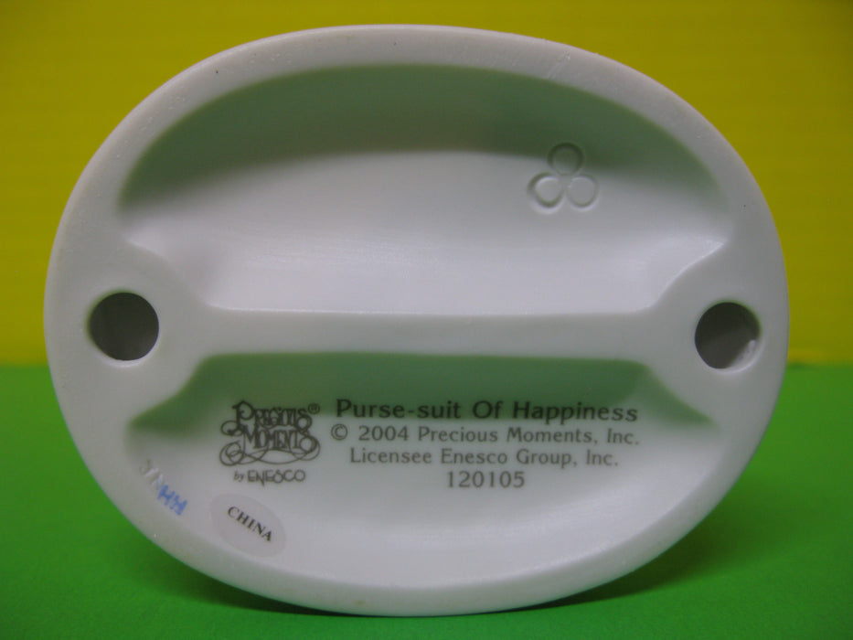 "Purse-suit Of Happiness" Porcelain Figurine