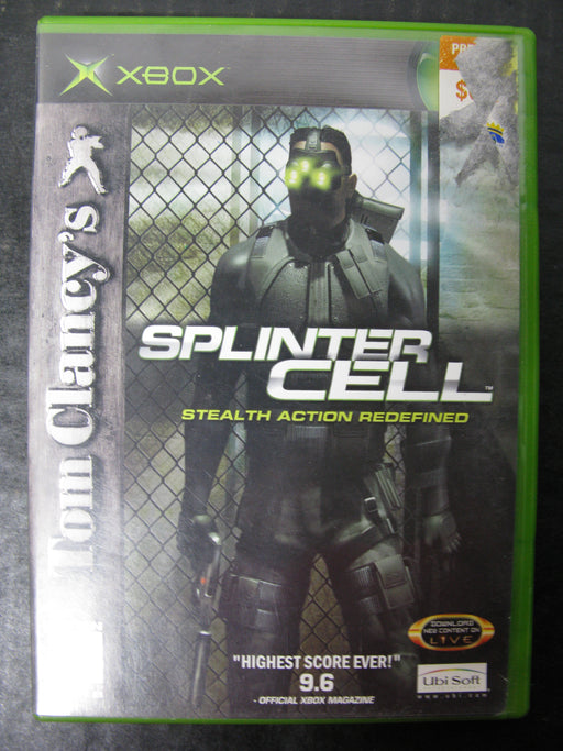 Xbox Tom Clancy's Splinter Cell Stealth Action Redefined