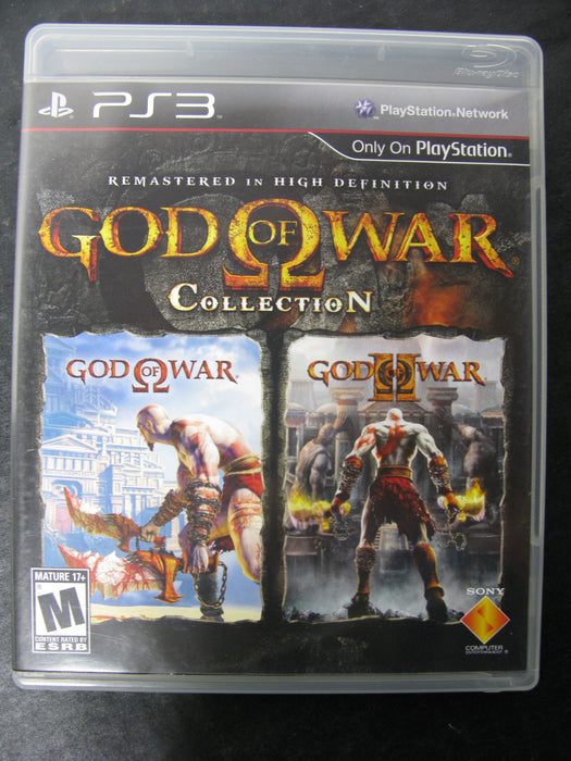 PS3 God of War Collection