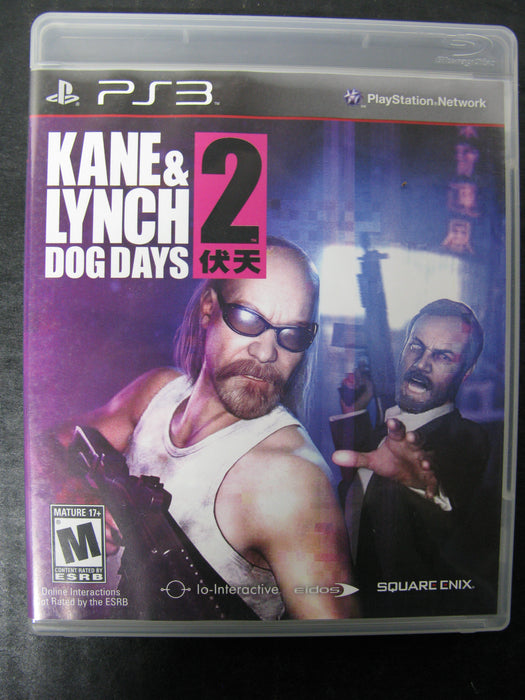 PS3 Kane and Lynch Dog Days 2