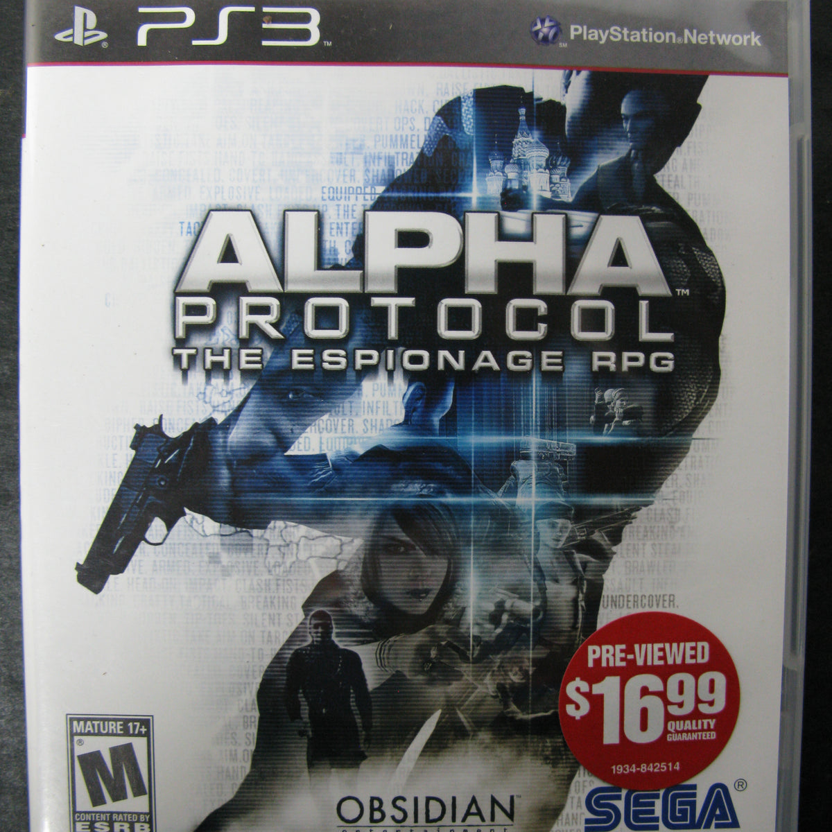 PS3 Alpha Protocol The Espionage RPG — The Pop Culture Antique Museum