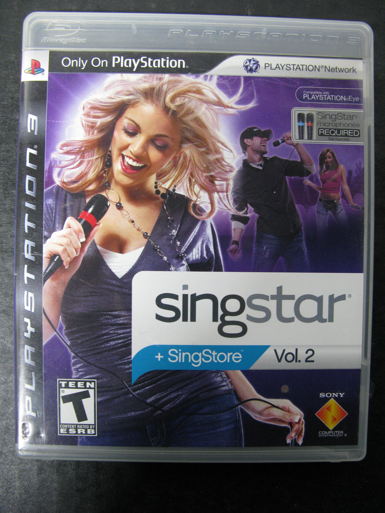 PS3 Sing Star + SingStore Vol.2
